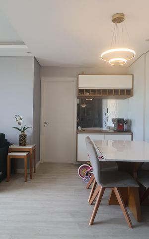 Apartamento para alugar com 62m², 2 quartos e 1 vagaSala
