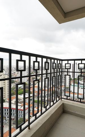 Studio à venda com 30m², 1 quarto e sem vagaVaranda