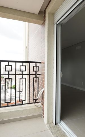 Studio à venda com 30m², 1 quarto e sem vagaVaranda