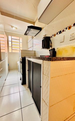 Apartamento à venda com 45m², 2 quartos e 1 vagaCozinha