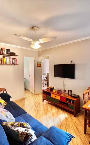 Apartamento à venda com 45m², 2 quartos e 1 vagaSala