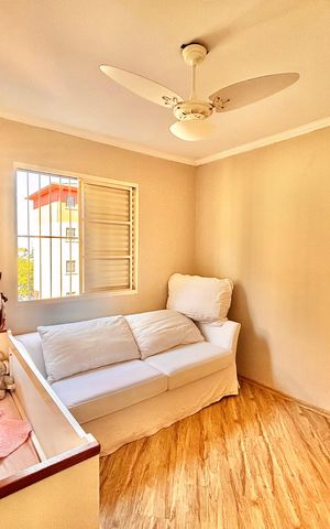 Apartamento à venda com 45m², 2 quartos e 1 vagaQuarto