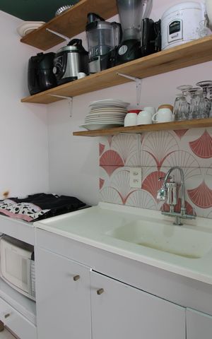 Apartamento à venda com 32m², 2 quartos e sem vagacozinha