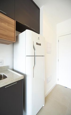 Apartamento para alugar com 29m², 1 quarto e sem vaga Apartamento para alugar com 29m², 1 quarto e sem vagaGeladeira