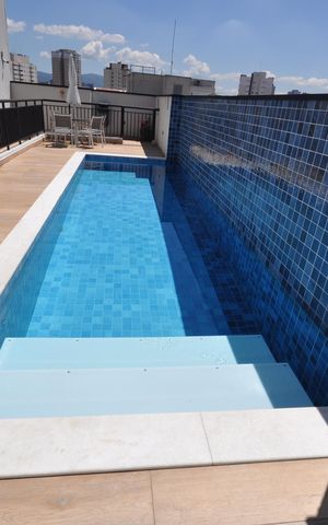 Apartamento para alugar com 27m², 1 quarto e sem vagaÁrea comum - Piscina