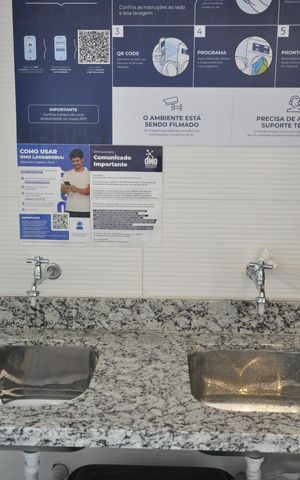 Apartamento para alugar com 27m², 1 quarto e sem vagaLavanderia