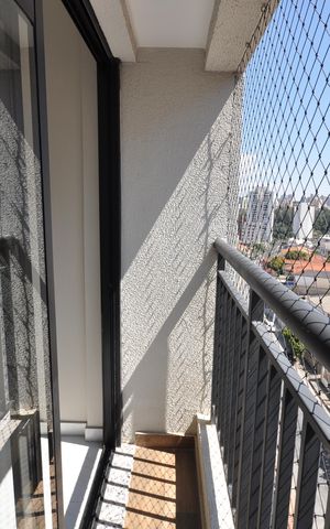 Apartamento para alugar com 27m², 1 quarto e sem vagaSacada da Sala