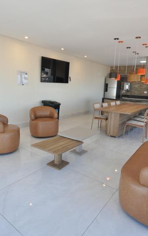 Apartamento para alugar com 27m², 1 quarto e sem vagaÁrea comum - Salão de festas