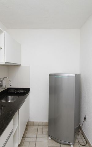 Studio para alugar com 30m², 1 quarto e sem vagaCozinha