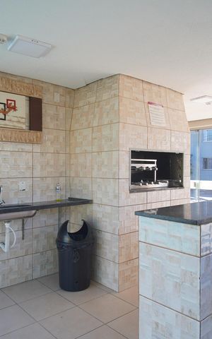 Apartamento para alugar com 47m², 2 quartos e 1 vagaChurrasqueira