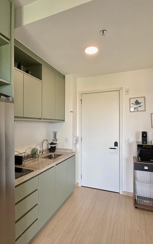 Studio para alugar com 33m², 1 quarto e sem vaga Studio para alugar com 33m², 1 quarto e sem vagaCozinha