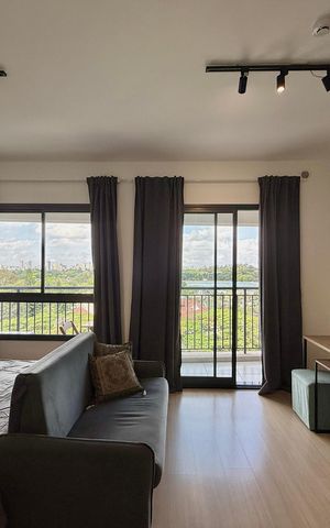 Studio para alugar com 33m², 1 quarto e sem vaga Studio para alugar com 33m², 1 quarto e sem vagaQuarto