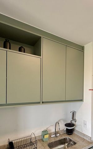 Studio para alugar com 33m², 1 quarto e sem vaga Studio para alugar com 33m², 1 quarto e sem vagaCozinha