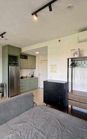Studio para alugar com 33m², 1 quarto e sem vaga Studio para alugar com 33m², 1 quarto e sem vagaQuarto