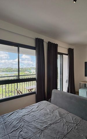 Studio para alugar com 33m², 1 quarto e sem vaga Studio para alugar com 33m², 1 quarto e sem vagaQuarto
