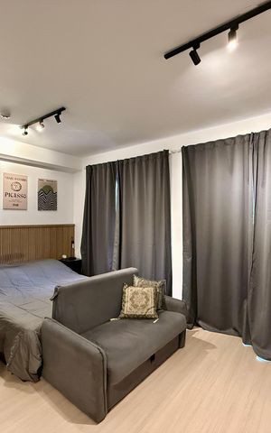 Studio para alugar com 33m², 1 quarto e sem vaga Studio para alugar com 33m², 1 quarto e sem vagaQuarto