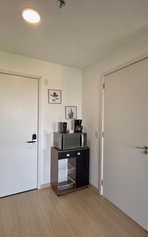 Studio para alugar com 33m², 1 quarto e sem vaga Studio para alugar com 33m², 1 quarto e sem vagaCozinha