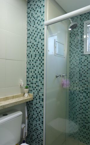Apartamento à venda com 73m², 2 quartos e 1 vagaBanheiro da Suíte