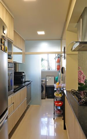 Apartamento à venda com 73m², 2 quartos e 1 vagaCozinha