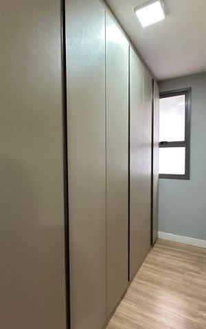 Apartamento para alugar com 123m², 3 quartos e 2 vagasCloset da suíte 2