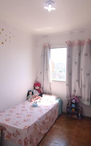 Apartamento à venda com 56m², 3 quartos e sem vagaQuarto 2