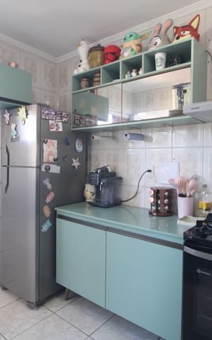 Apartamento à venda com 56m², 3 quartos e sem vagaCozinha