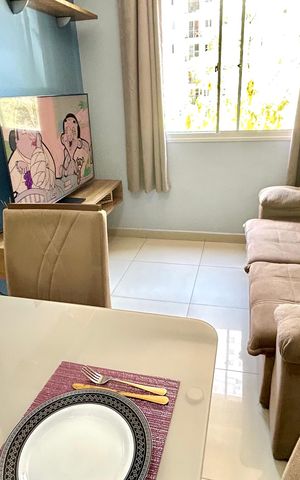 Apartamento para alugar com 46m², 2 quartos e 1 vaga Apartamento para alugar com 46m², 2 quartos e 1 vagaSala