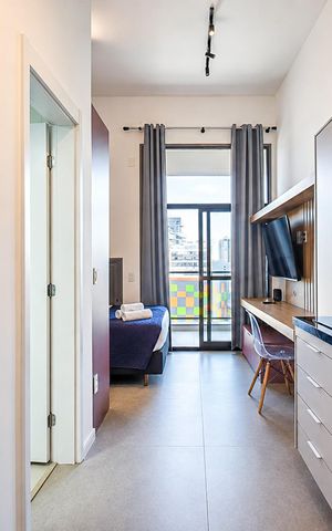 Studio para alugar com 25m², 1 quarto e sem vaga Studio para alugar com 25m², 1 quarto e sem vagaStudio