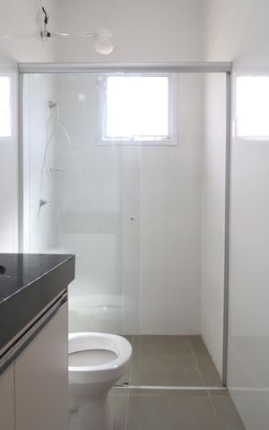 Apartamento para alugar com 56m², 2 quartos e 1 vagaBanheiro do Quarto 1 e Social