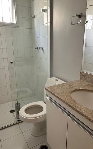 Apartamento para alugar com 160m², 3 quartos e 2 vagas Apartamento para alugar com 160m², 3 quartos e 2 vagasBanheiro da Suíte 2