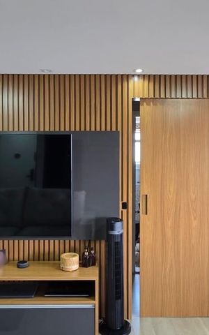 Apartamento à venda com 63m², 2 quartos e 1 vaga Apartamento à venda com 63m², 2 quartos e 1 vagaSala Cozinha e Varanda integrada