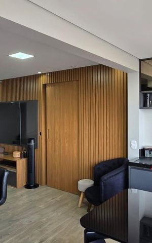 Apartamento à venda com 63m², 2 quartos e 1 vaga Apartamento à venda com 63m², 2 quartos e 1 vagaSala Cozinha e Varanda integrada