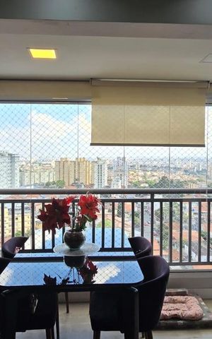 Apartamento à venda com 63m², 2 quartos e 1 vaga Apartamento à venda com 63m², 2 quartos e 1 vagaSala Cozinha e Varanda integrada