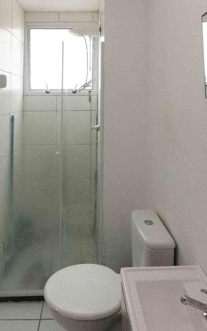 Apartamento à venda com 41m², 2 quartos e sem vaga Apartamento à venda com 41m², 2 quartos e sem vagaBanheiro
