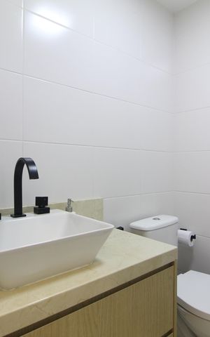 Apartamento à venda com 143m², 3 quartos e 1 vagaBanheiro Social