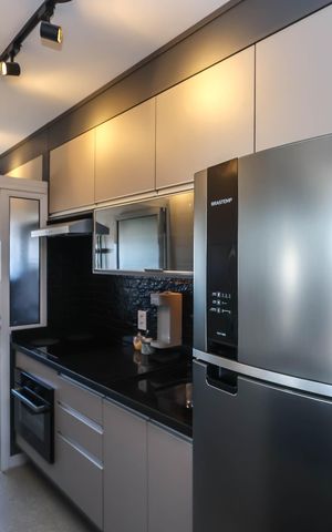 Apartamento à venda com 55m², 2 quartos e 1 vagaCozinha e Área de Serviço