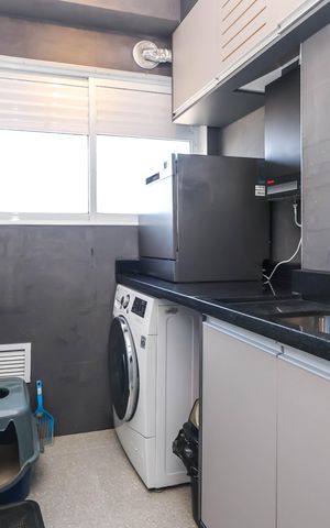 Apartamento à venda com 55m², 2 quartos e 1 vagaCozinha e Área de Serviço