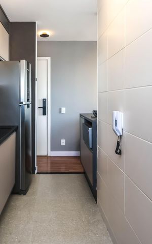 Apartamento à venda com 55m², 2 quartos e 1 vagaCozinha e Área de Serviço