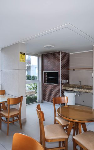 Apartamento à venda com 55m², 2 quartos e 1 vagaChurrasqueira