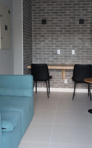 Apartamento para alugar com 38m², 2 quartos e sem vagaÁrea comum - Coworking