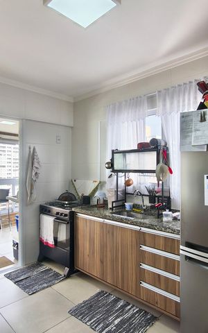Apartamento para alugar com 95m², 2 quartos e 2 vagasCozinha