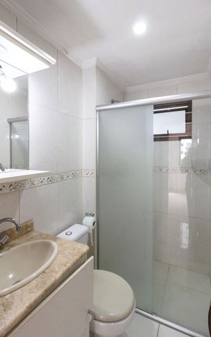Apartamento para alugar com 68m², 3 quartos e 1 vagaBanheiro social