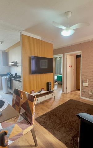 Apartamento à venda com 50m², 2 quartos e 1 vaga Apartamento à venda com 50m², 2 quartos e 1 vagaSala