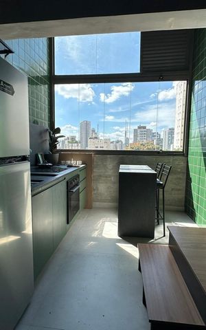 Apartamento à venda com 50m², 1 quarto e sem vaga Apartamento à venda com 50m², 1 quarto e sem vagaCozinha