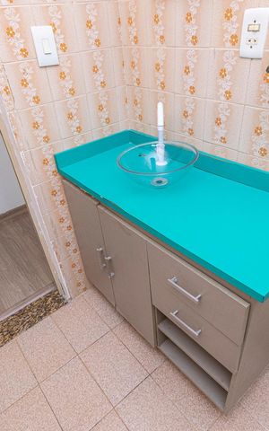 Apartamento para alugar com 55m², 1 quarto e sem vaga Apartamento para alugar com 55m², 1 quarto e sem vagaBanheiro