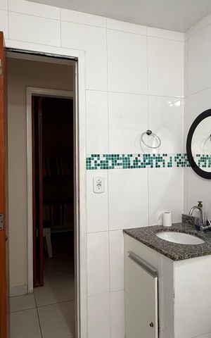 Apartamento para alugar com 54m², 1 quarto e 1 vaga Apartamento para alugar com 54m², 1 quarto e 1 vagaBanheiro Social