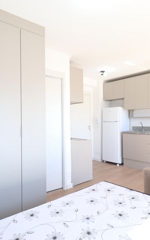 Apartamento para alugar com 27m², 1 quarto e sem vagaQuarto/Cozinha/Área de serviço 