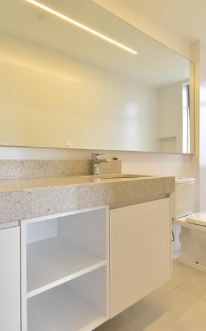 Apartamento à venda com 139m², 3 quartos e 1 vagaBanheiro da Suíte