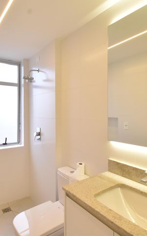 Apartamento à venda com 139m², 3 quartos e 1 vagaBanheiro 2