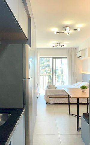 Studio para alugar com 28m², 1 quarto e sem vagaCozinha